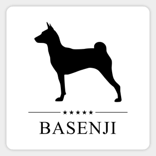 Basenji Black Silhouette Magnet